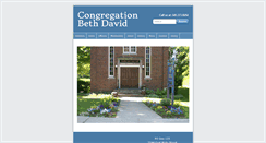 Desktop Screenshot of congbethdavid.org
